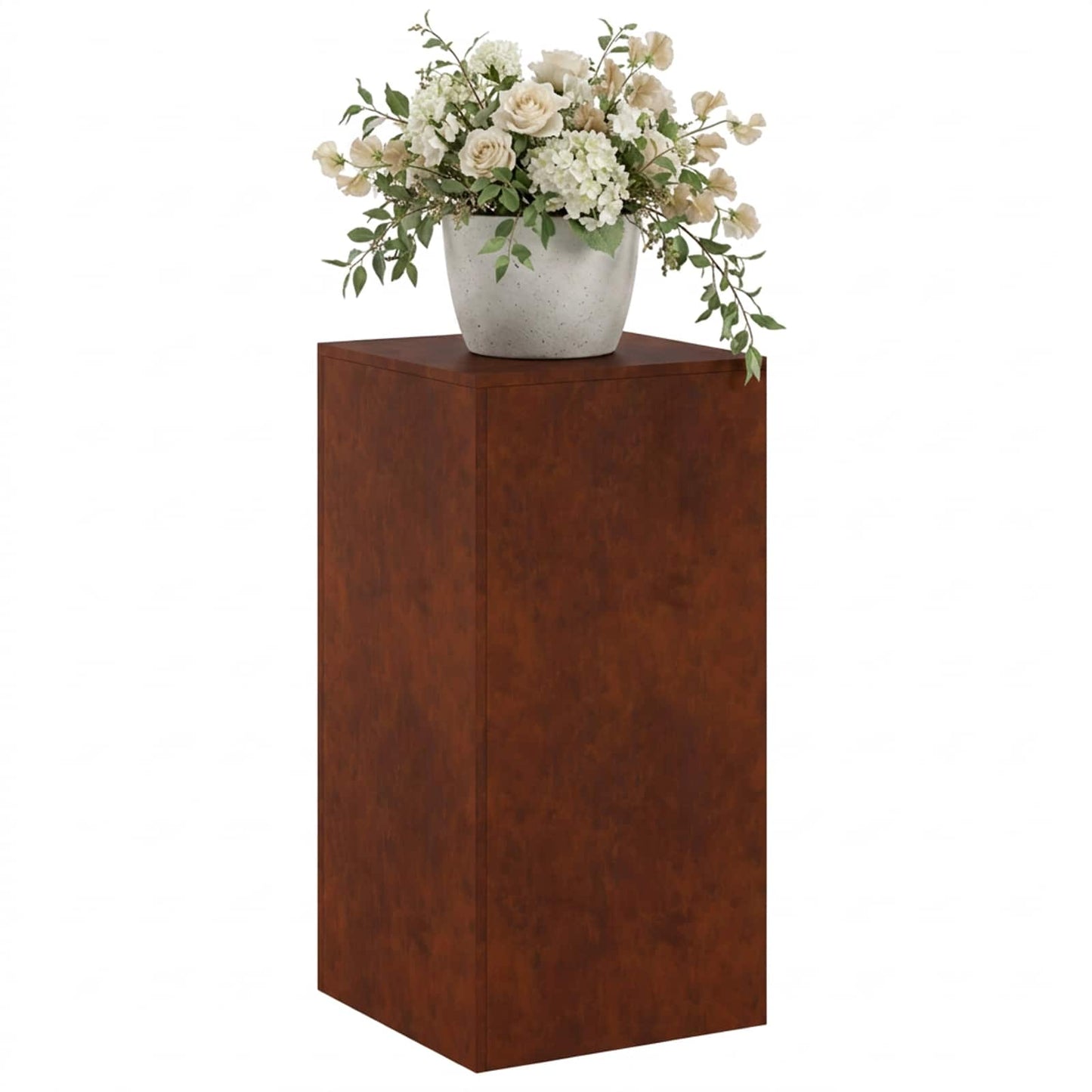 vidaXL Βάση φυτών Σκ rusty 40 x 40 x 80 cm Ατσάλι Σκληρυθέν στον Αέρα
