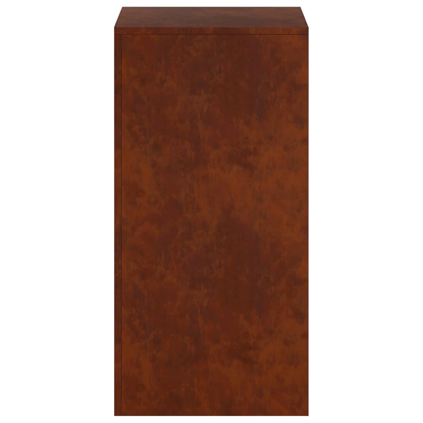 vidaXL Βάση φυτών 2 pcs Σκ rusty 40 x 40 x 80 cm