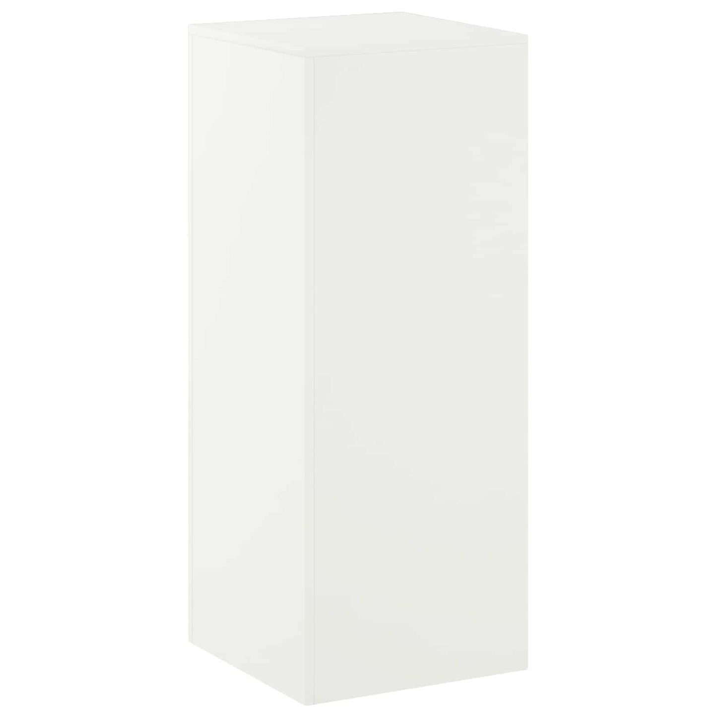 vidaXL Βάση φυτών Λευκό 40 x 40 x 100 cm Ατσάλι