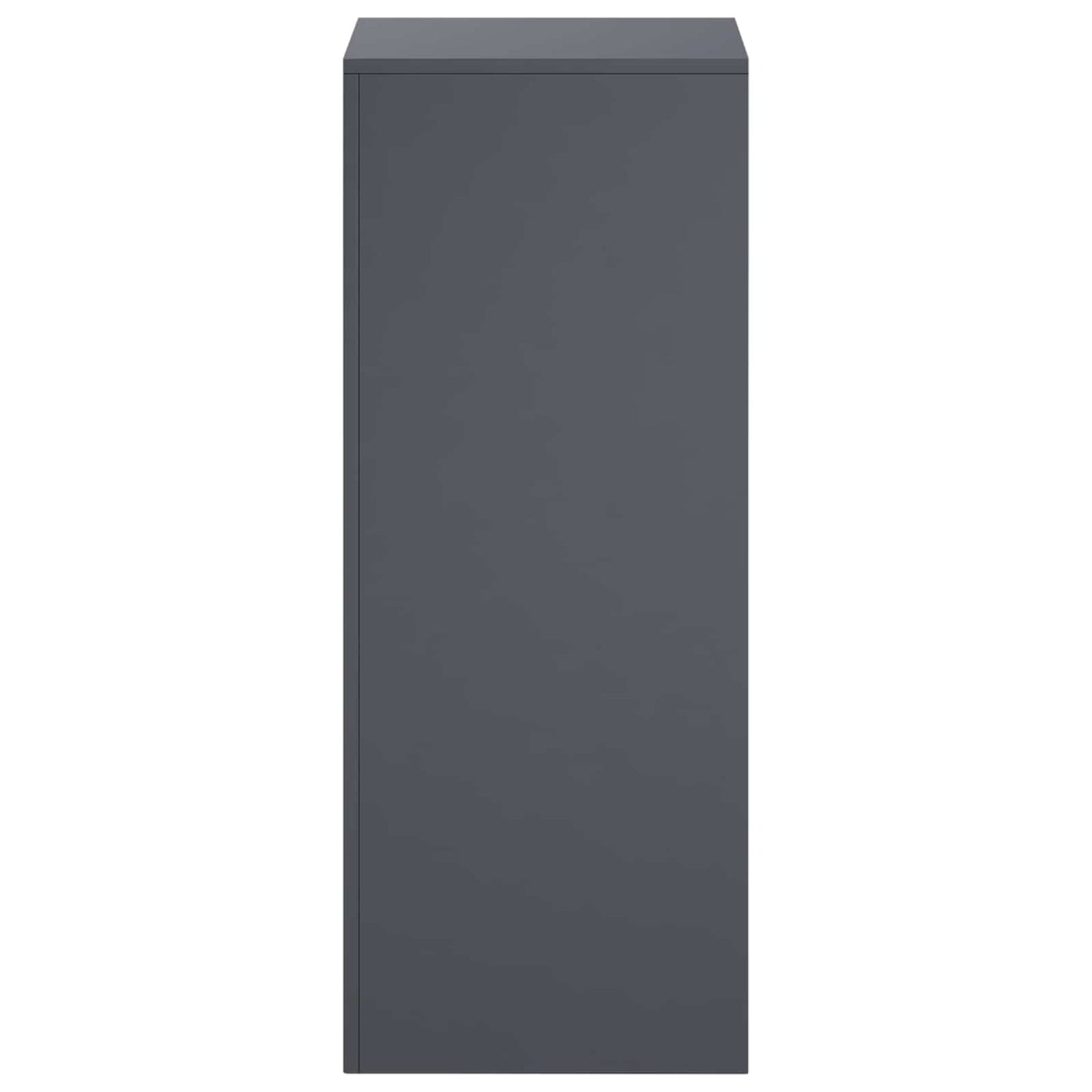 vidaXL Βάση φυτών Ανθρακί 40 x 40 x 100 cm Ανοξείδωτο Ατσάλι
