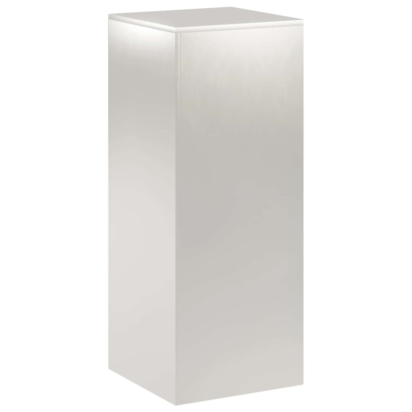 vidaXL Βάση φυτών Ασημί 40 x 40 x 100 cm Ατσάλι