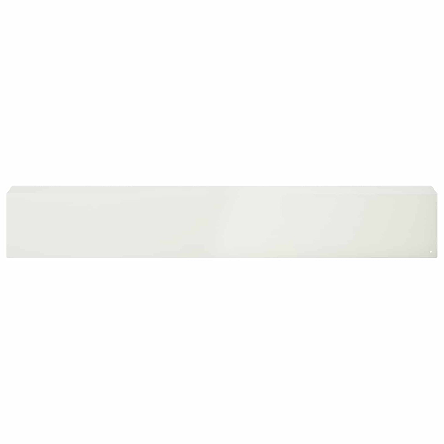 vidaXL Προφίλ επικάλυψης κήπου 10 τμχ. 100 x 10 x 15 cm Ατσάλι Λευκό
