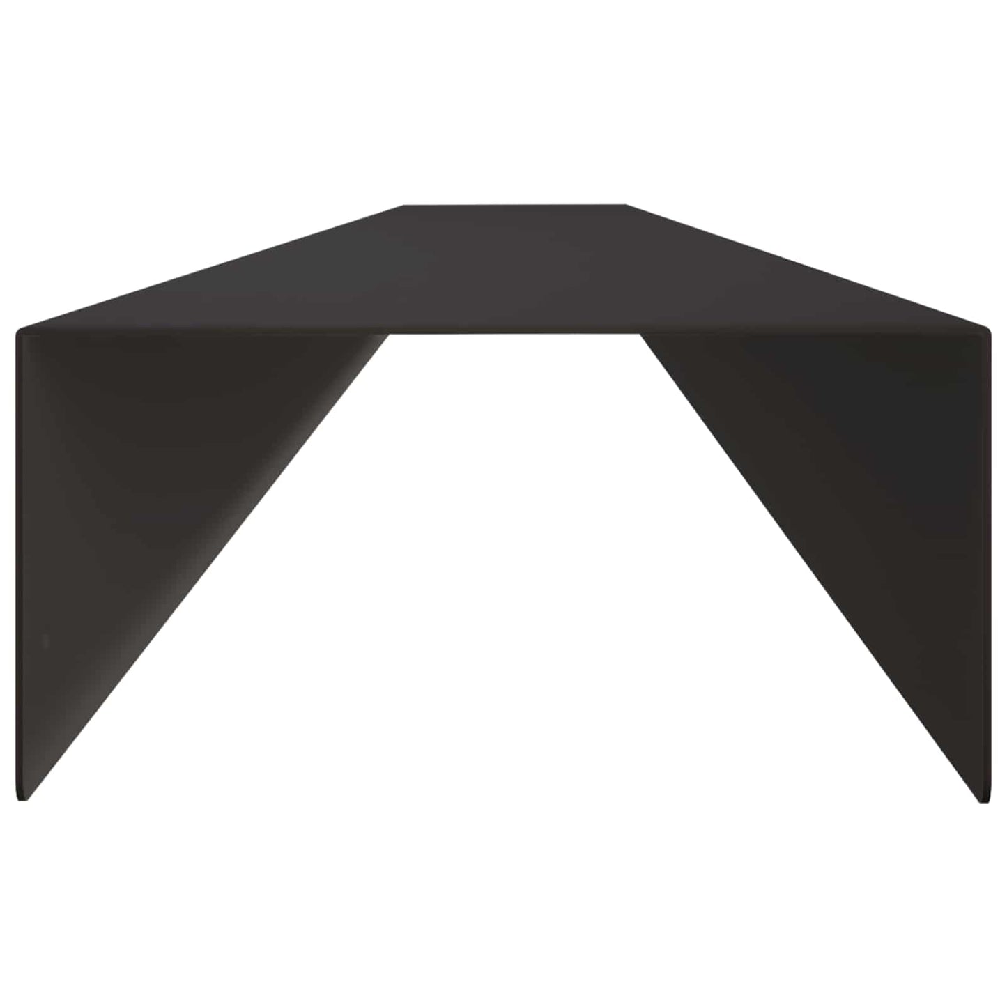 vidaXL Προφίλ επικάλυψης κήπου 20 τμχ. 100 x 10 x 5 εκ. Ατσάλι Μαύρο