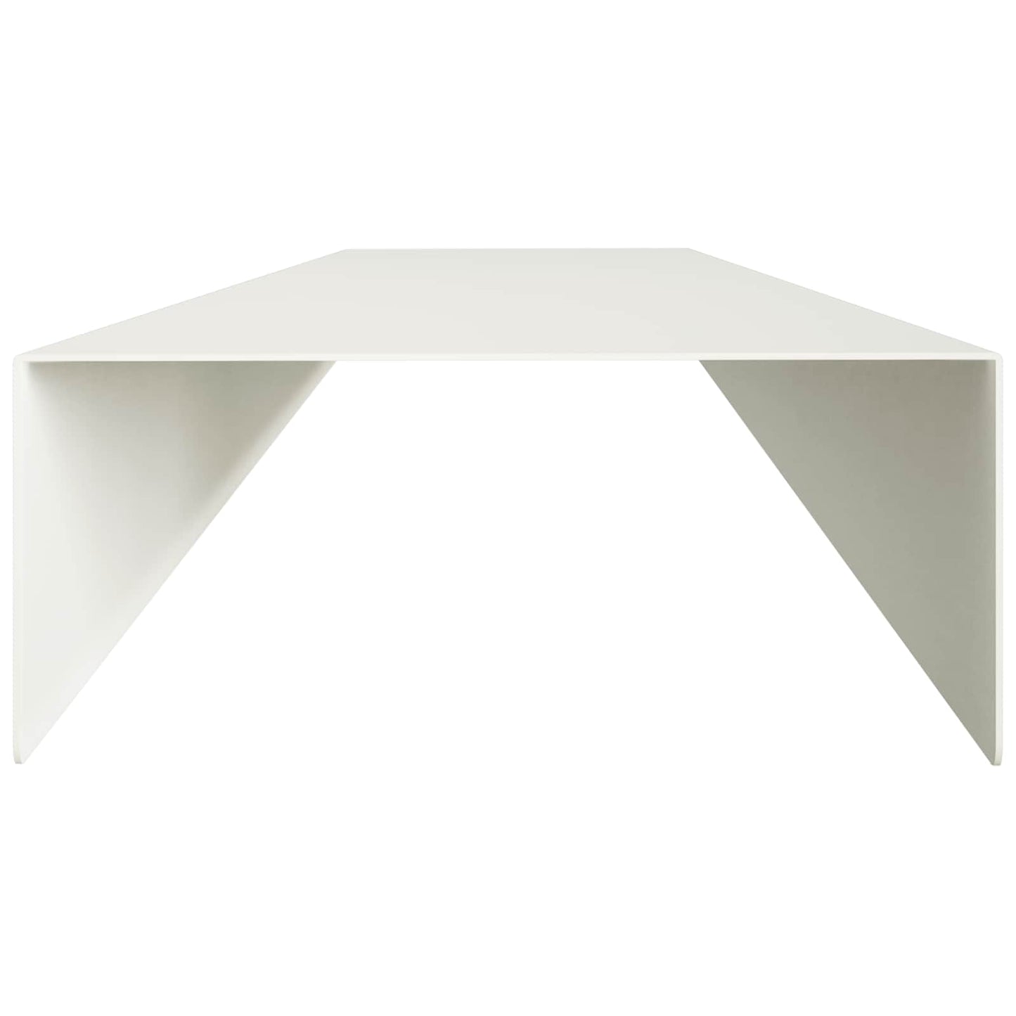 vidaXL Προφίλ επικάλυψης κήπου 2 τμχ. 100 x 15 x 5 εκ Ατσάλι Λευκό