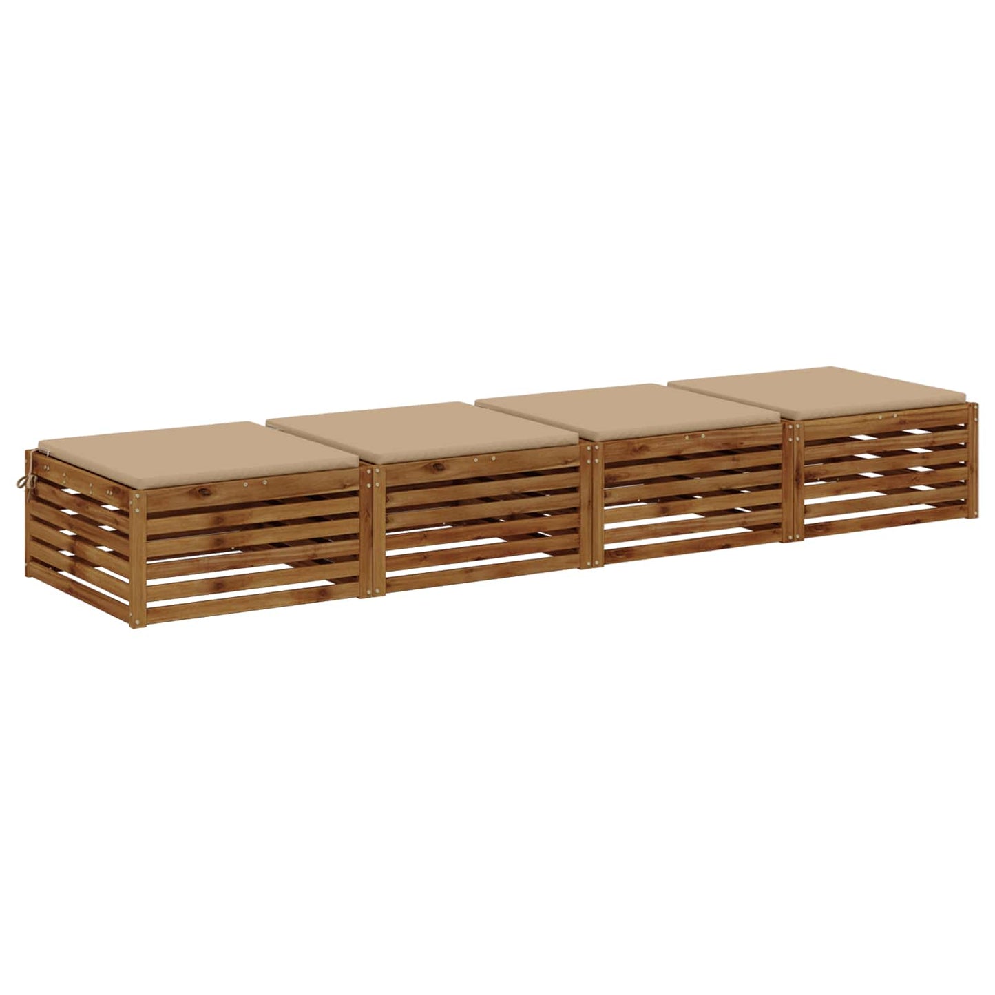 vidaXL Μαξιλάρια καθιστικού 4 κομματιών SOEST 4 τμχ. 100% Πολυεστέρας
