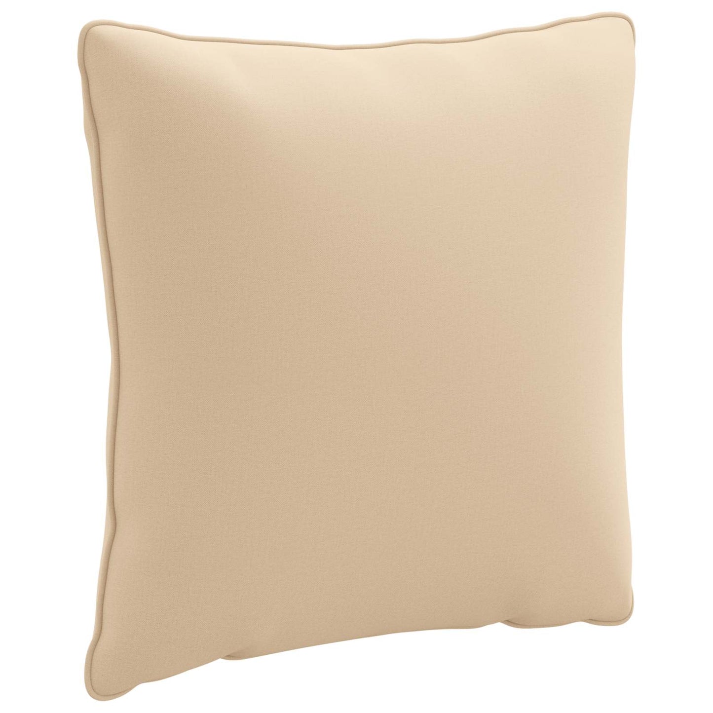 vidaXL Μαξιλάρι πλάτης PUTTEN 100% Πολυεστέρας Κρεμ 40 x 40 x 15 cm