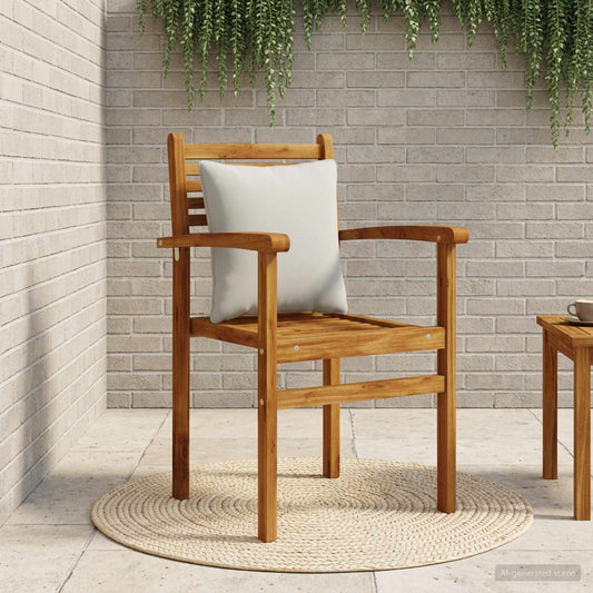 vidaXL Μαξιλάρι πλάτης PUTTEN 100% Πολυεστέρας Γκρι 40 x 40 x 15 cm