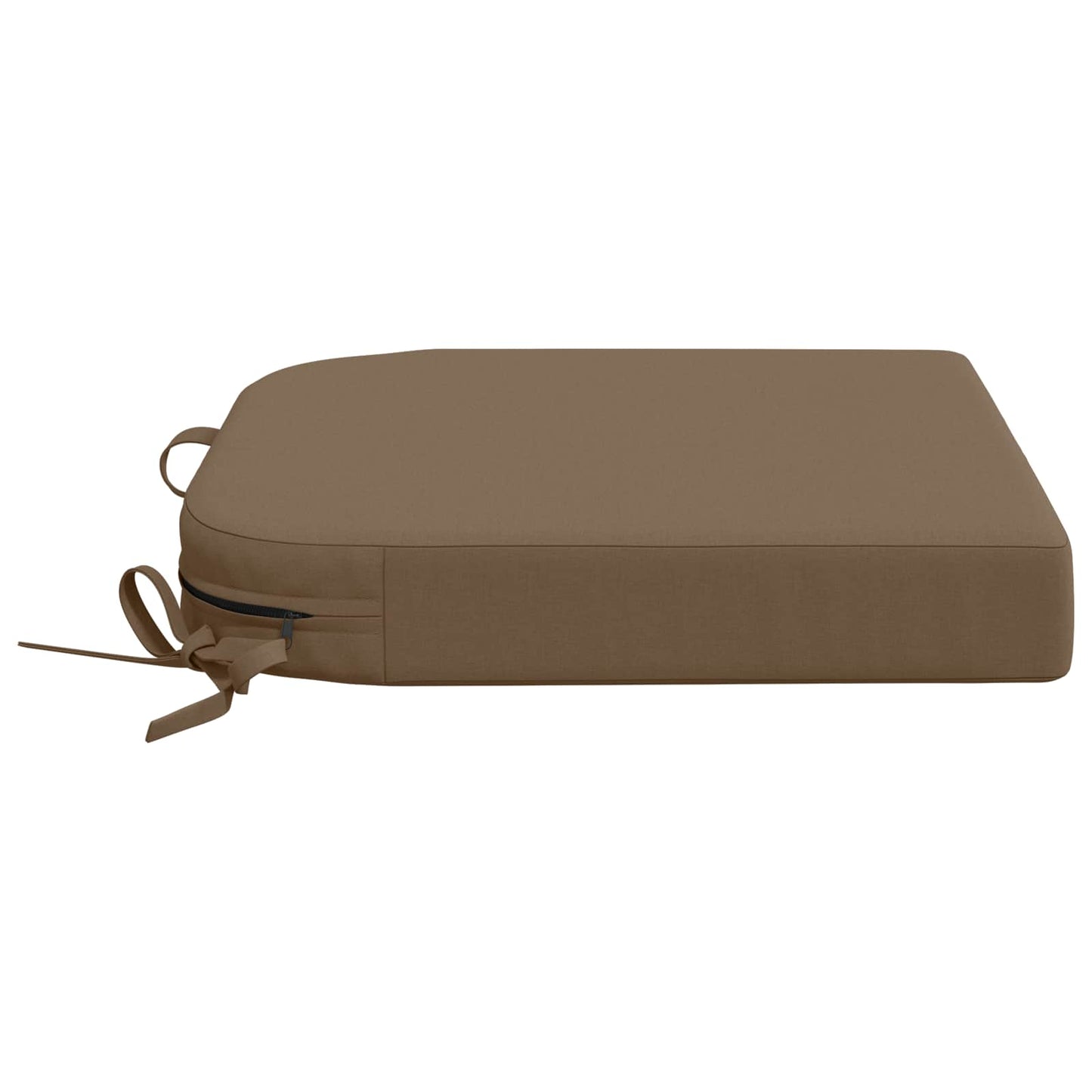 vidaXL Μαξιλάρι 1 Τεμαχίου SOEST 100% Πολυεστέρας Taupe 40 x 40 x 7 cm