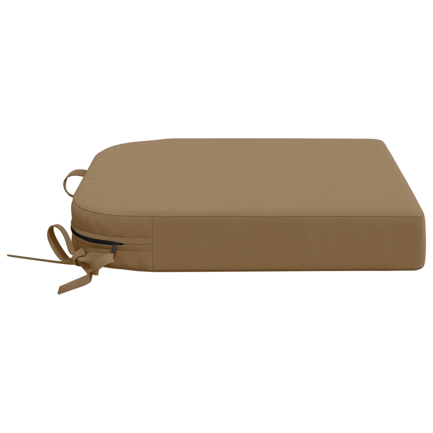vidaXL Μαξιλάρι 1 Τεμαχίου SOEST 100% Πολυεστέρας Taupe 40 x 40 x 7 cm