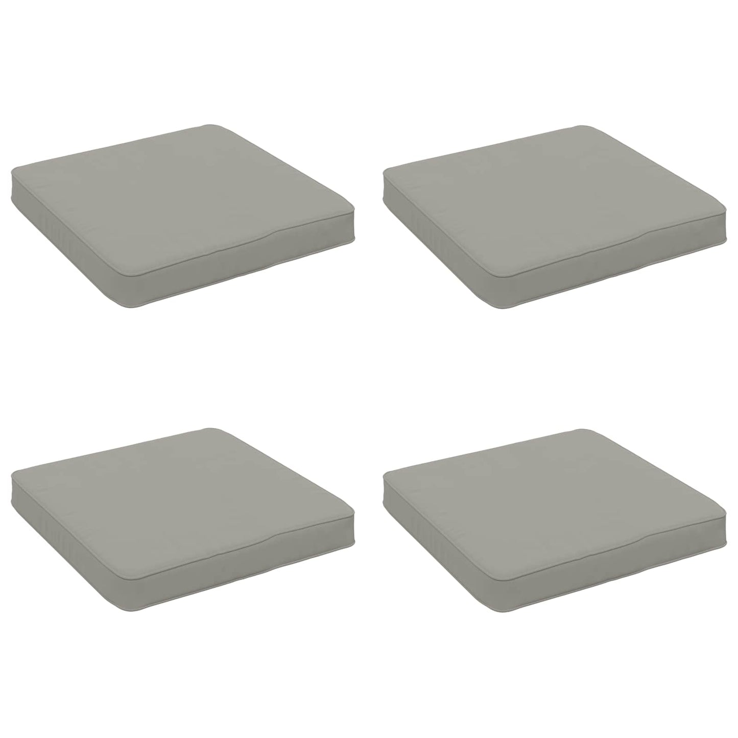 vidaXL Μαξιλάρια καθιστικού 4 κομματιών VUGHT 4 pcs 100% Πολυεστέρας