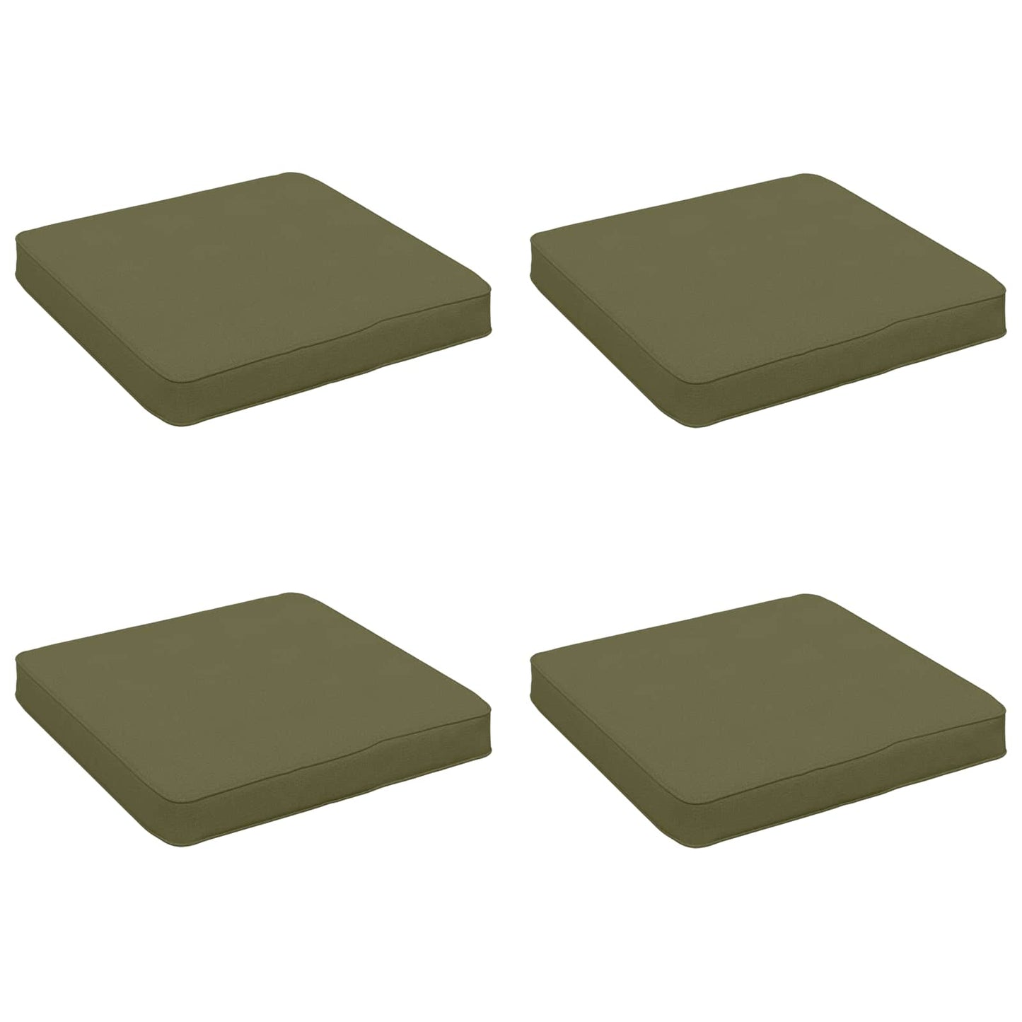 vidaXL Μαξιλάρια καθιστικού 4 κομματιών VUGHT 4 pcs 100% Πολυεστέρας