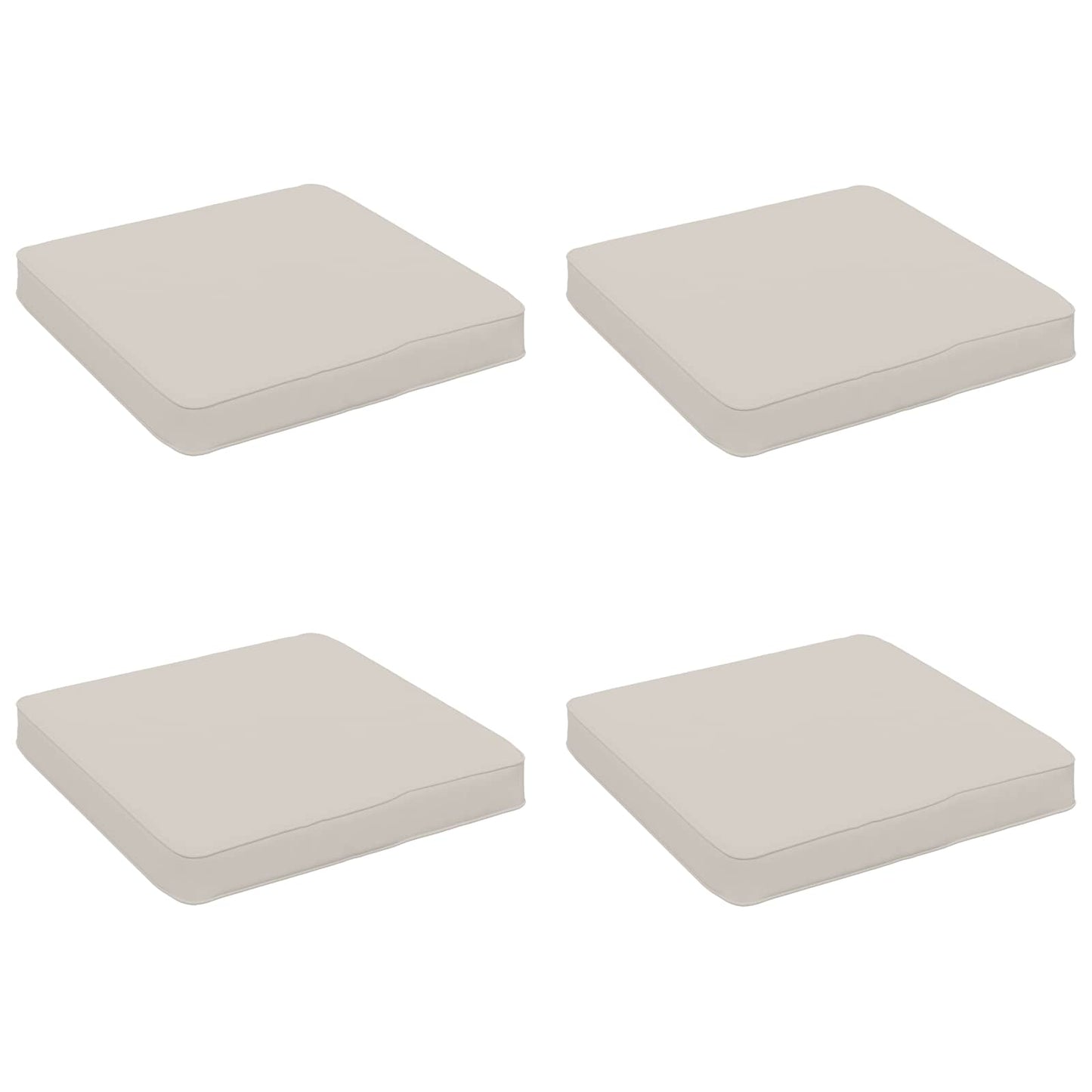 vidaXL Μαξιλάρια καθιστικού 4 κομματιών VUGHT 4 pcs 100% Πολυεστέρας