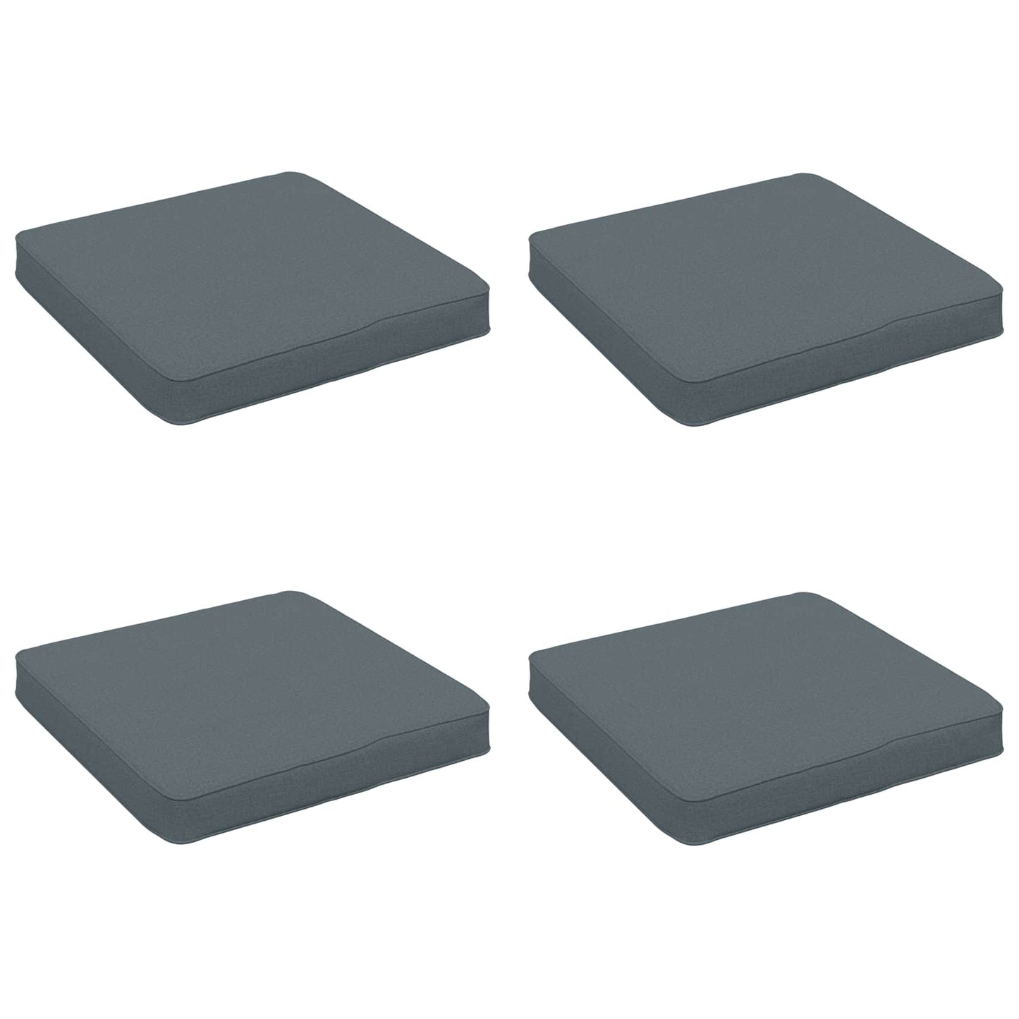 vidaXL Μαξιλάρια καθιστικού 4 κομματιών VUGHT 4 pcs 100% Πολυεστέρας