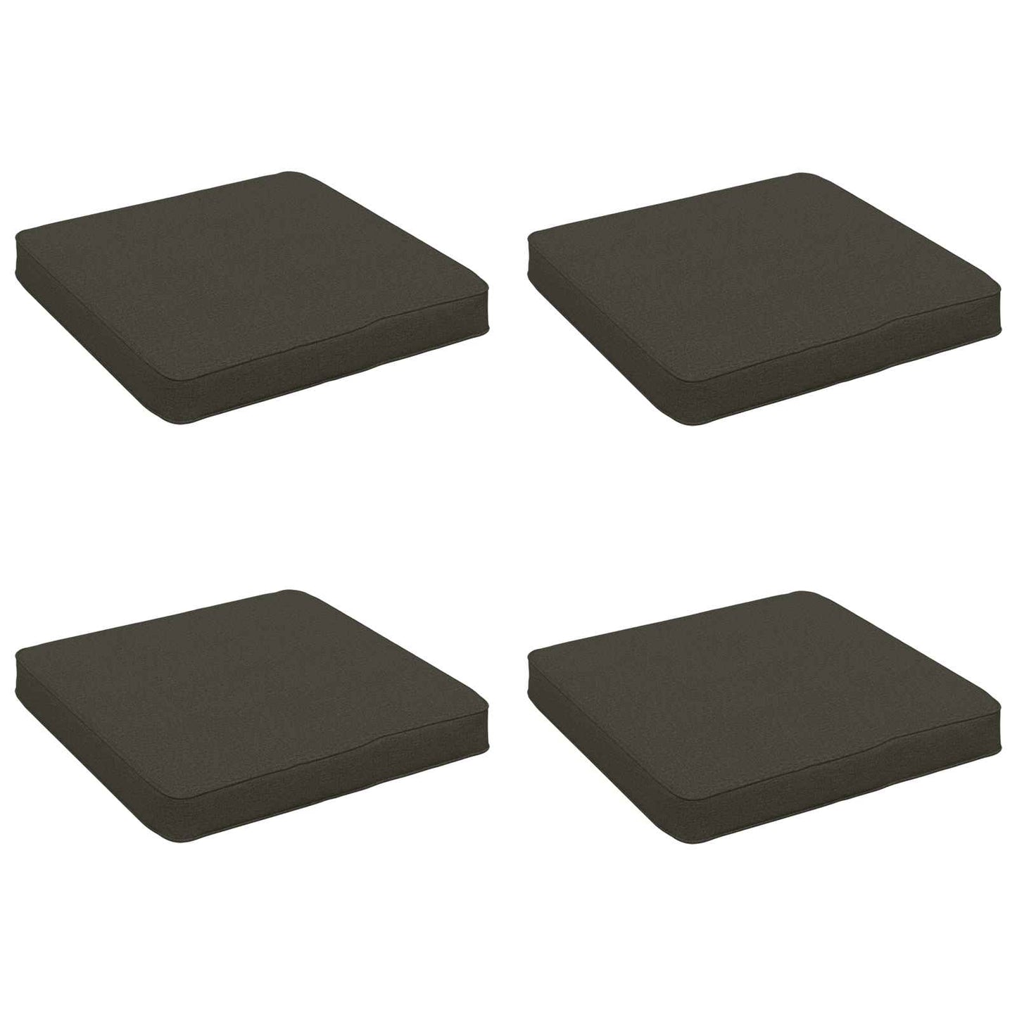 vidaXL Μαξιλάρια καθιστικού 4 κομματιών VUGHT 4 pcs 100% Πολυεστέρας