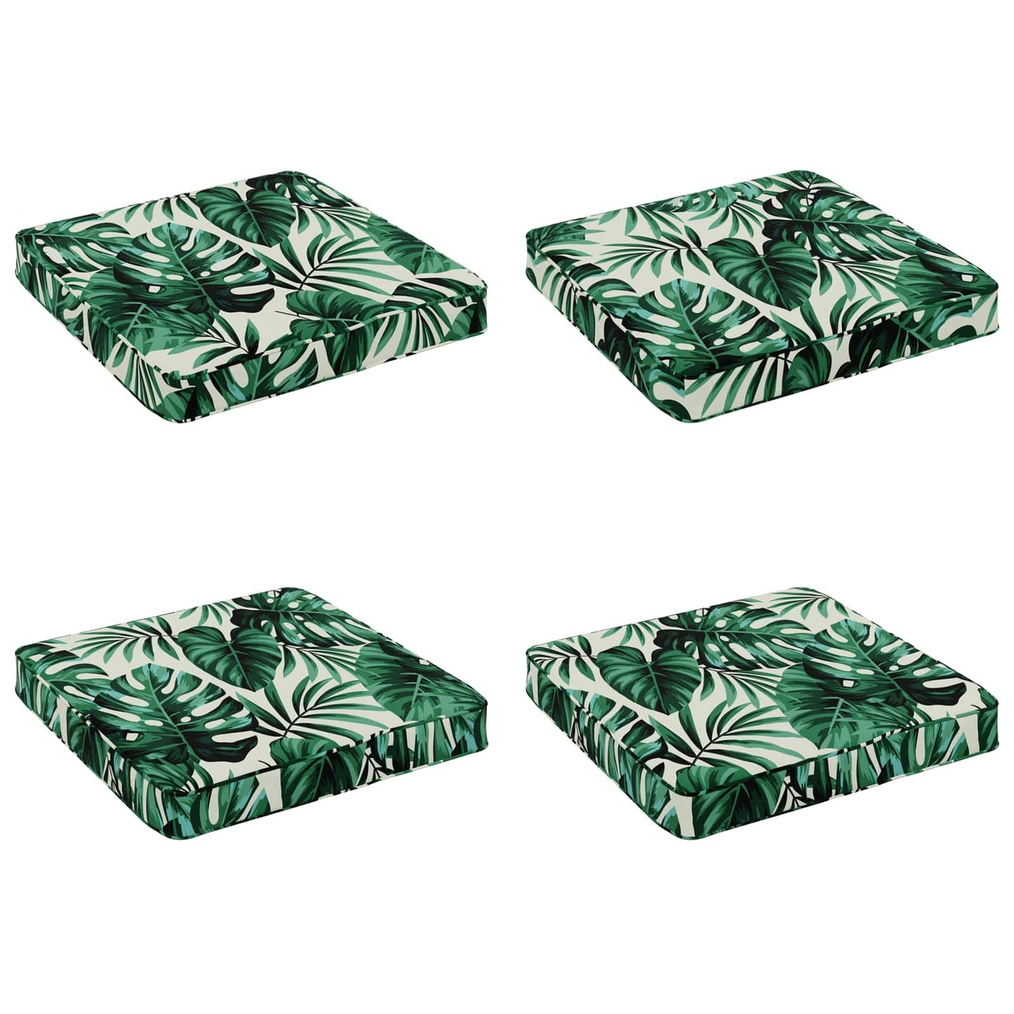 vidaXL Μαξιλάρια καθιστικού 4 κομματιών VUGHT 4 pcs 100% Πολυεστέρας