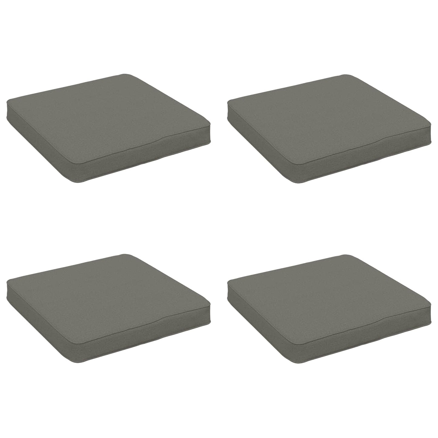 vidaXL Μαξιλάρια καθιστικού 4 κομματιών VUGHT 4 pcs 100% Πολυεστέρας