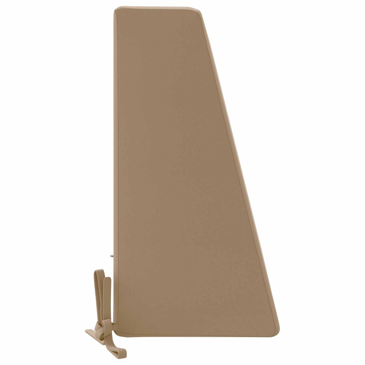vidaXL Μαξιλάρι πλάτης SOEST 100% Πολυεστέρας Taupe 60 x 20 x 40 cm