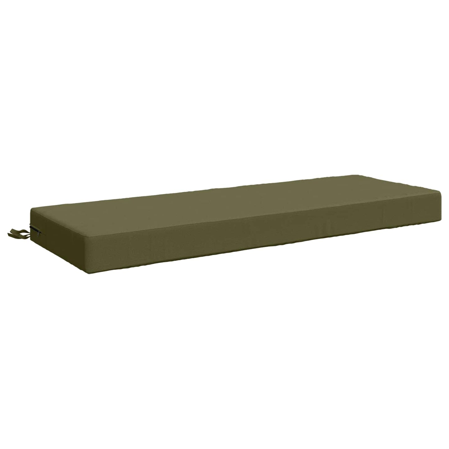 vidaXL Μαξιλάρι πλάτης SOEST 100% Πολυεστέρας Λαδί 120 x 40 x 10 εκ
