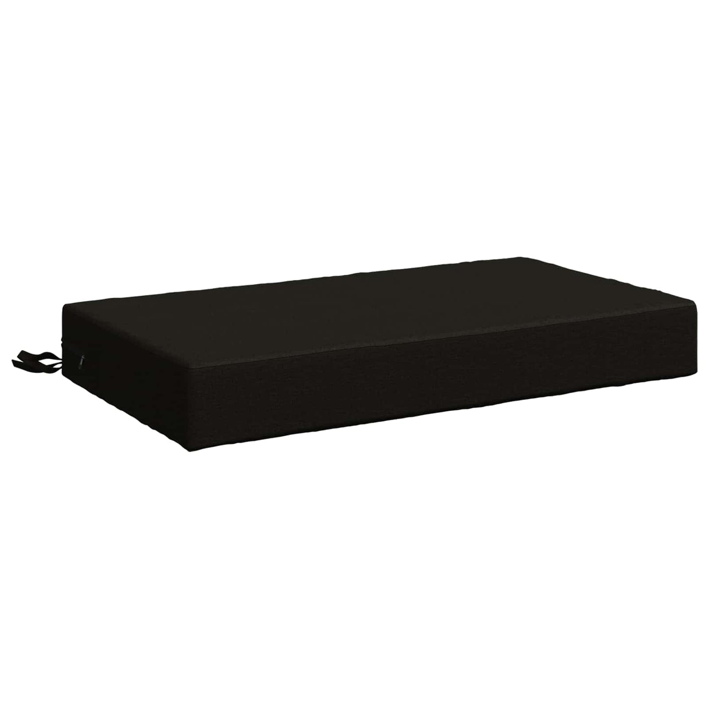 vidaXL Μαξιλάρι πλάτης SOEST 100% Πολυεστέρας Μαύρο 70 x 40 x 10 εκ.