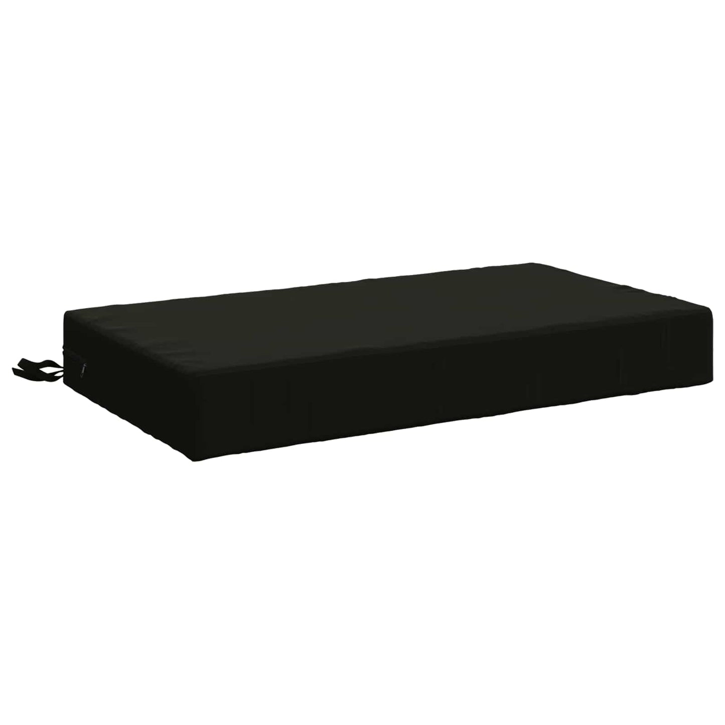 vidaXL Μαξιλάρι πλάτης SOEST 100% Πολυεστέρας Μαύρο 70 x 40 x 10 εκ.