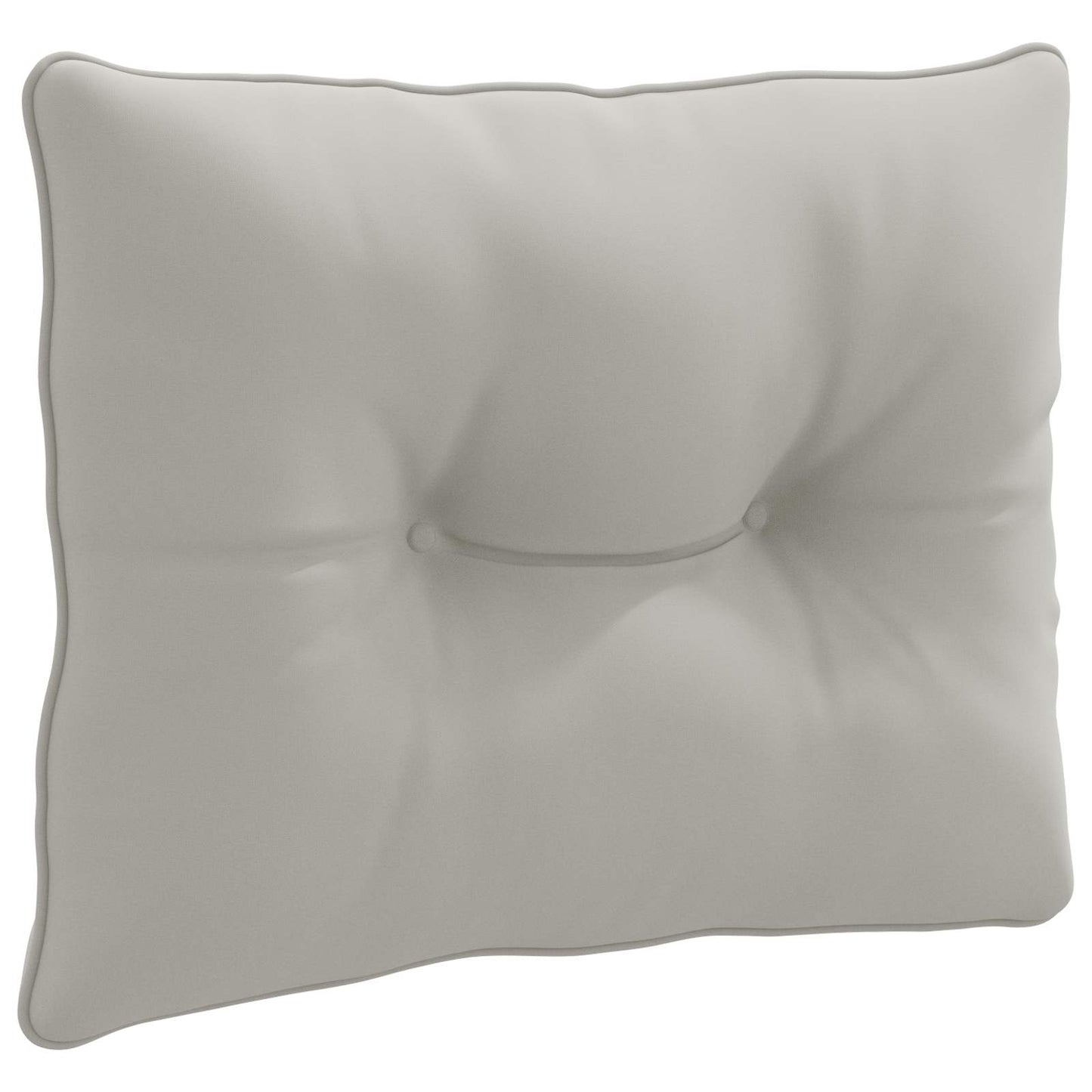 vidaXL Μαξιλάρι πλάτης PUTTEN 100% Πολυεστέρας Γκρι 50 x 40 x 10 cm