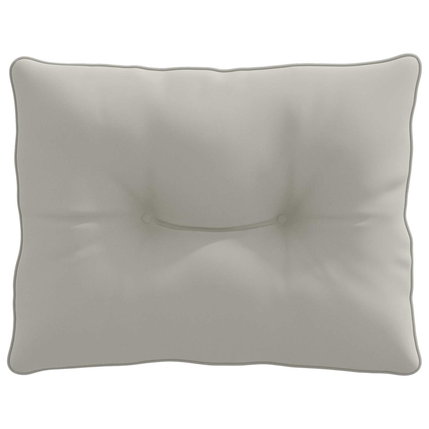 vidaXL Μαξιλάρι πλάτης PUTTEN 100% Πολυεστέρας Γκρι 60 x 40 x 10 εκ