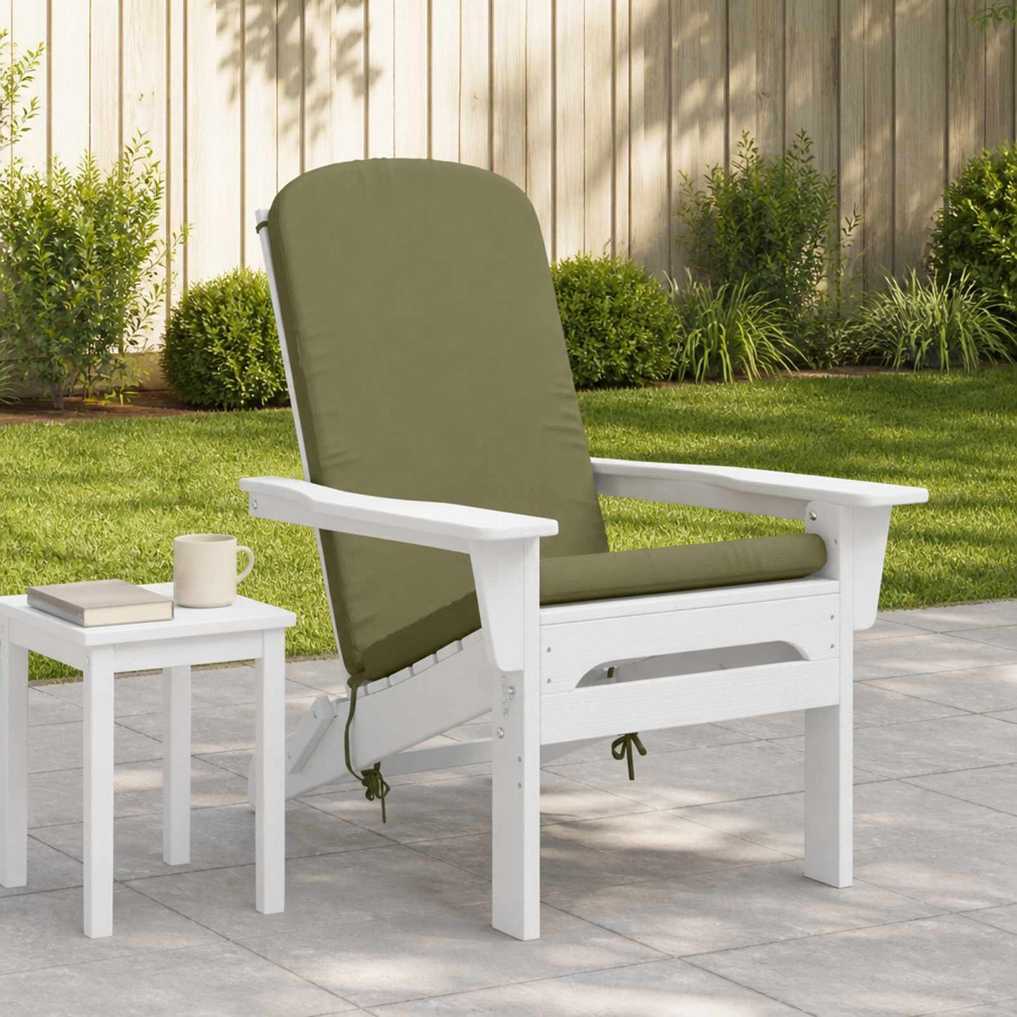 vidaXL Μαξιλάρι για Καρέκλα Adirondack GEMERT 100% Πολυεστέρας Λαδί