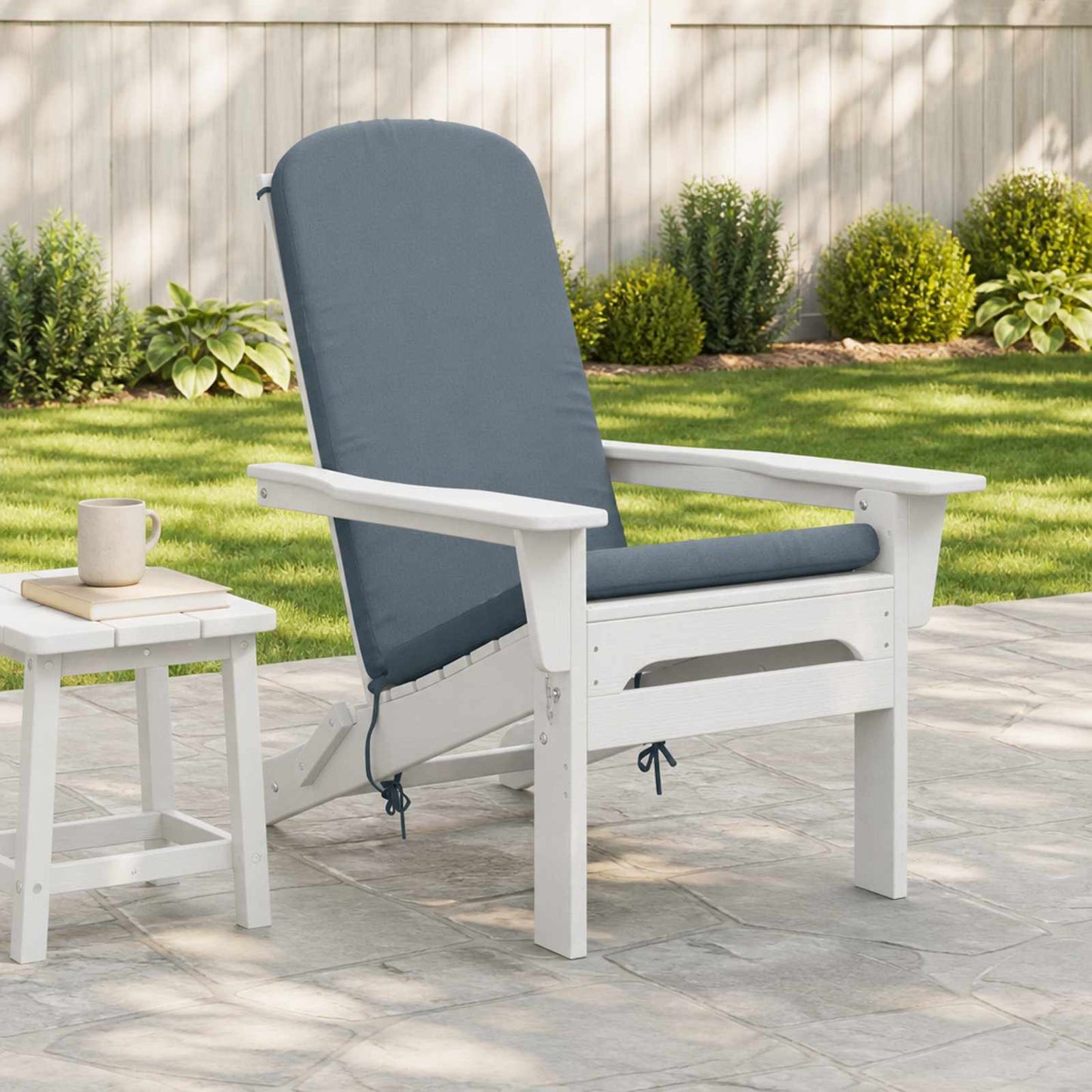 vidaXL Μαξιλάρι για Καρέκλα Adirondack GEMERT 100% Πολυεστέρας Μπλε