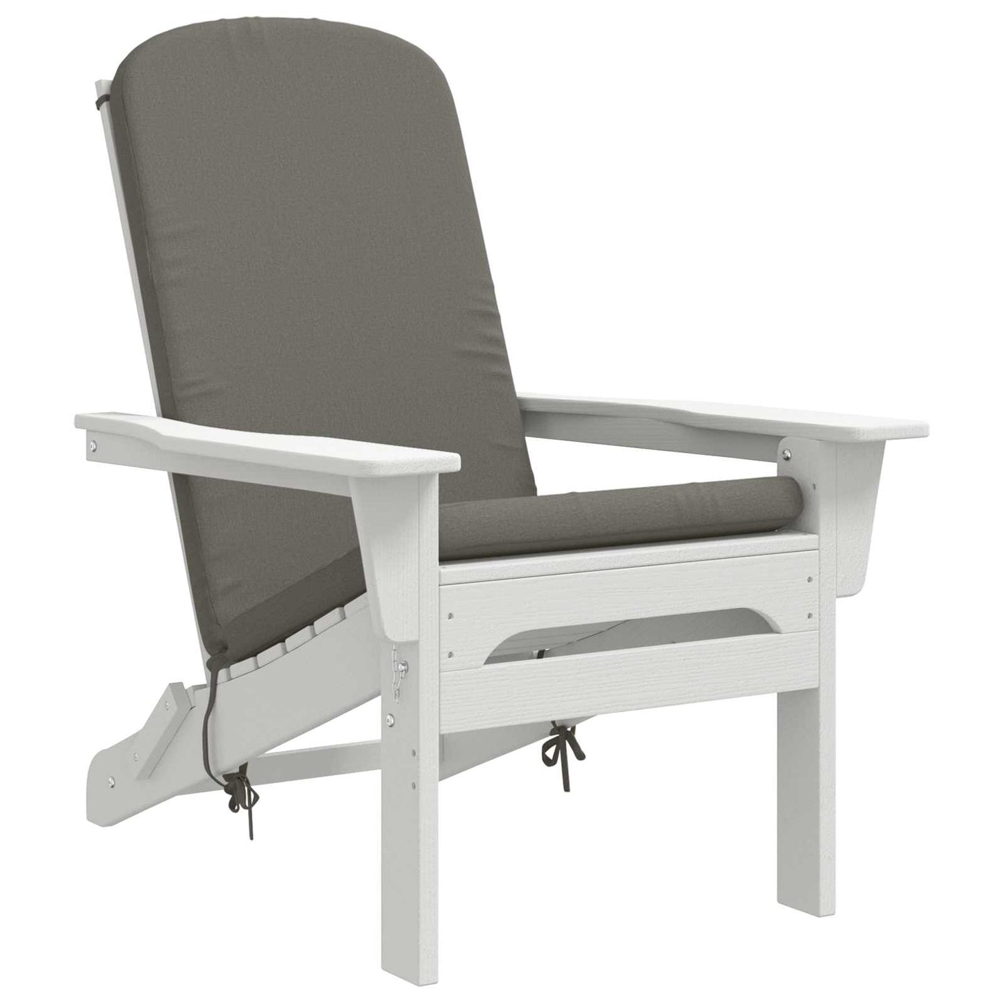 vidaXL Μαξιλάρι για Καρέκλα Adirondack GEMERT 100% Πολυεστέρας Γκρι