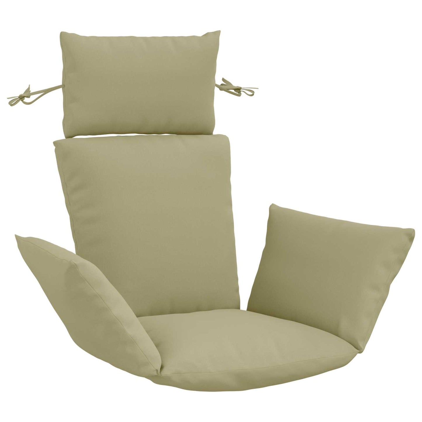 vidaXL Κάθισμα Adirondack PUTTEN 100% Πολυεστέρας Ανοιχτό Πράσινο
