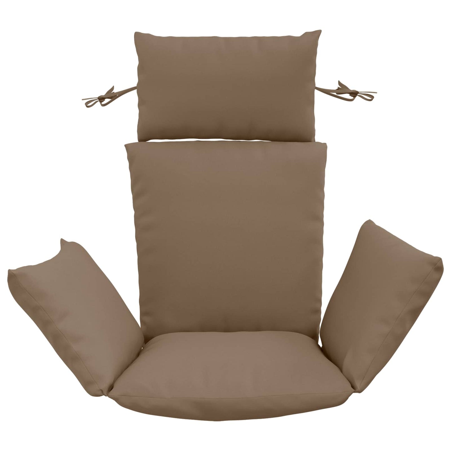vidaXL Κάθισμα Adirondack PUTTEN 100% Πολυεστέρας Taupe