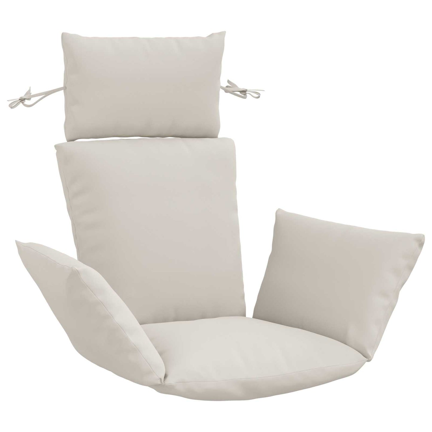 vidaXL Κάθισμα Adirondack PUTTEN 100% Πολυεστέρας Λευκό