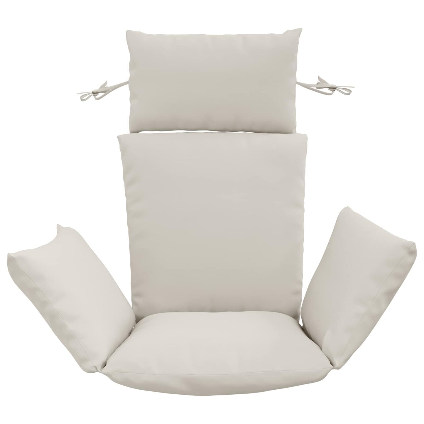 vidaXL Κάθισμα Adirondack PUTTEN 100% Πολυεστέρας Λευκό