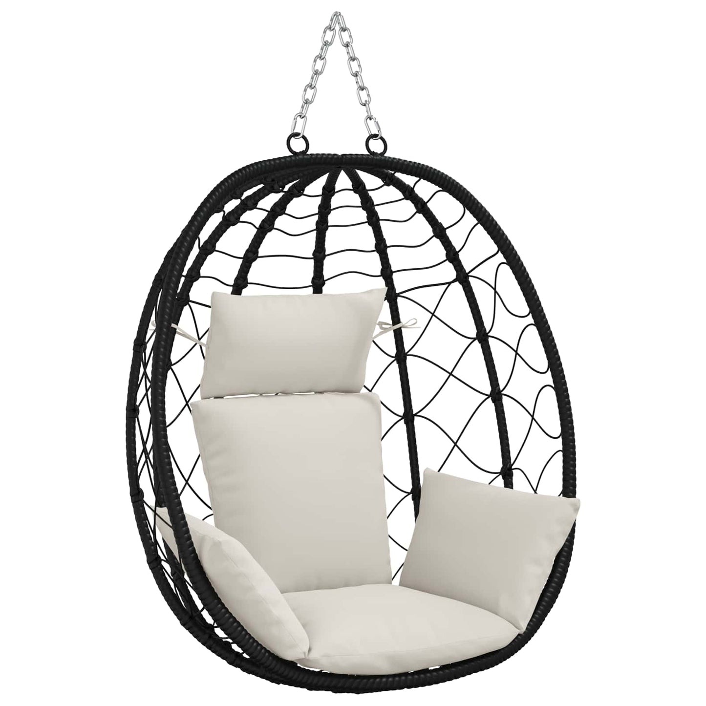 vidaXL Κάθισμα Adirondack PUTTEN 100% Πολυεστέρας Λευκό