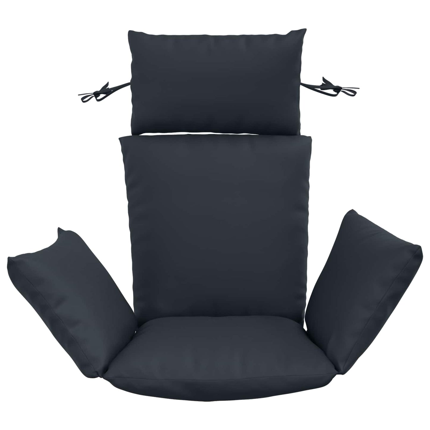 vidaXL Κάθισμα Adirondack PUTTEN 100% Πολυεστέρας Σκούρο Μπλε