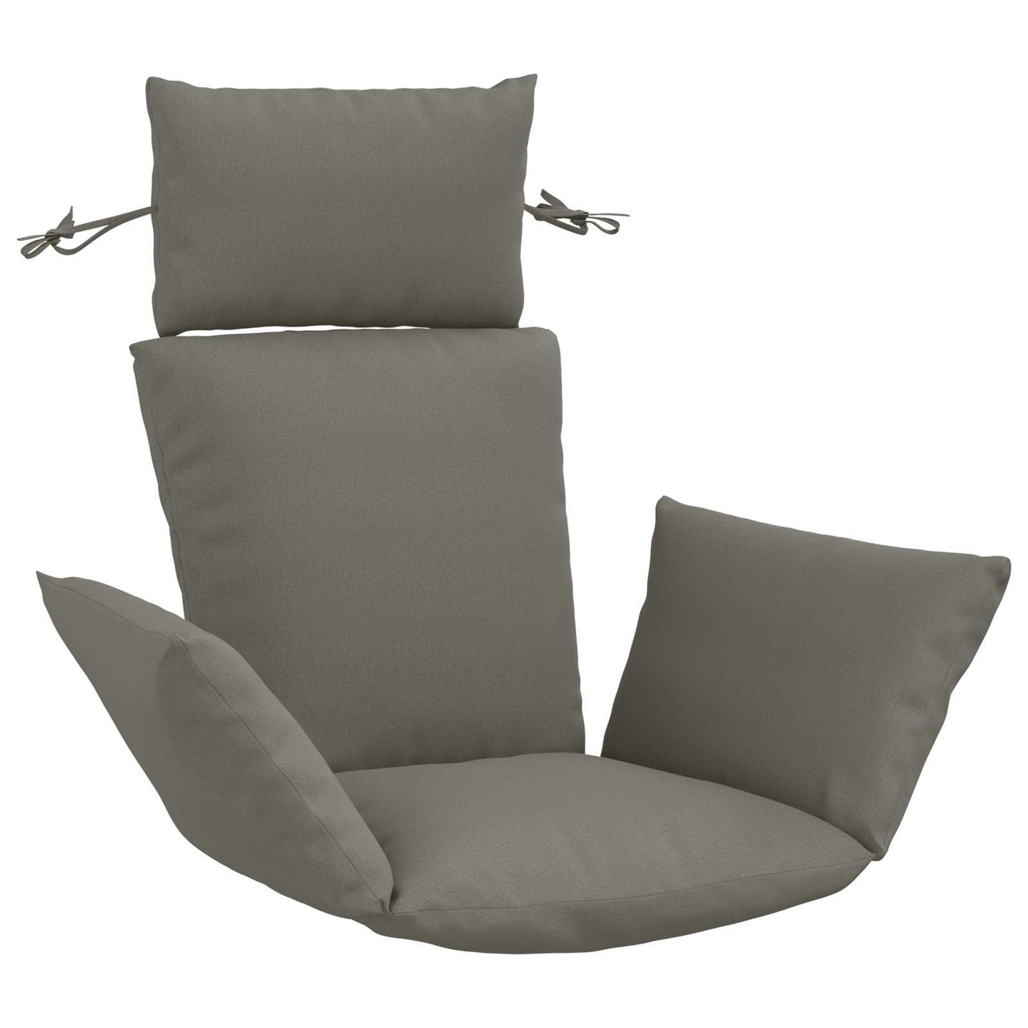 vidaXL Κάθισμα Adirondack PUTTEN 100% Πολυεστέρας Γκρι