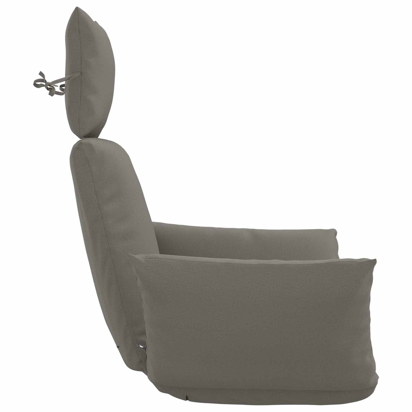 vidaXL Κάθισμα Adirondack PUTTEN 100% Πολυεστέρας Γκρι