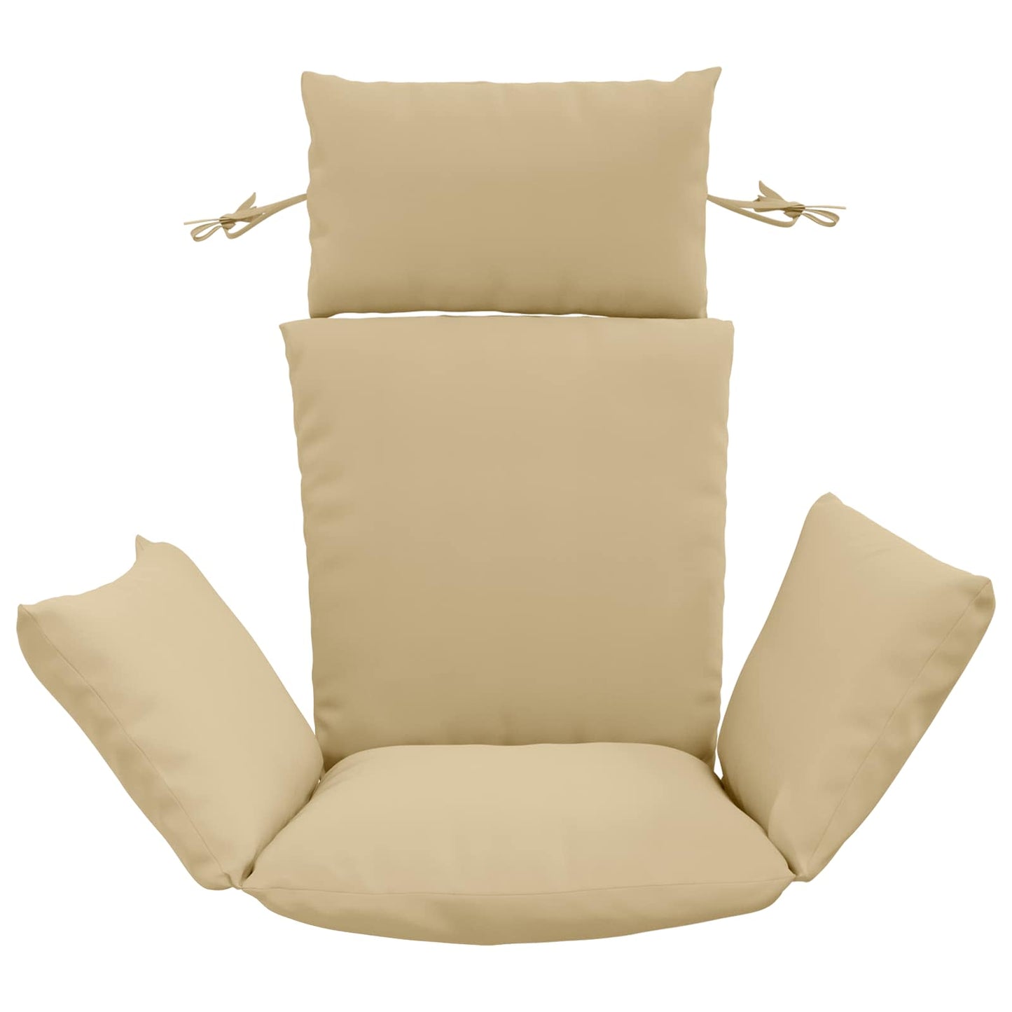 vidaXL Κάθισμα Adirondack PUTTEN 100% Πολυεστέρας Μπεζ