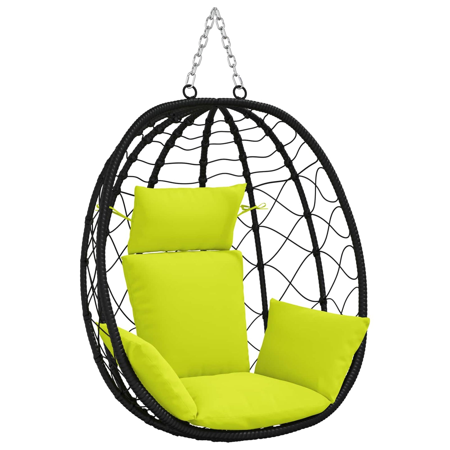 vidaXL Κάθισμα Adirondack PUTTEN 100% Πολυεστέρας Φωτεινό Πράσινο