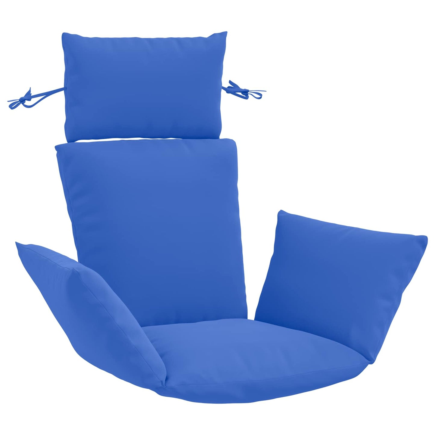 vidaXL Κάθισμα Adirondack PUTTEN 100% Πολυεστέρας Βασιλικό Μπλε