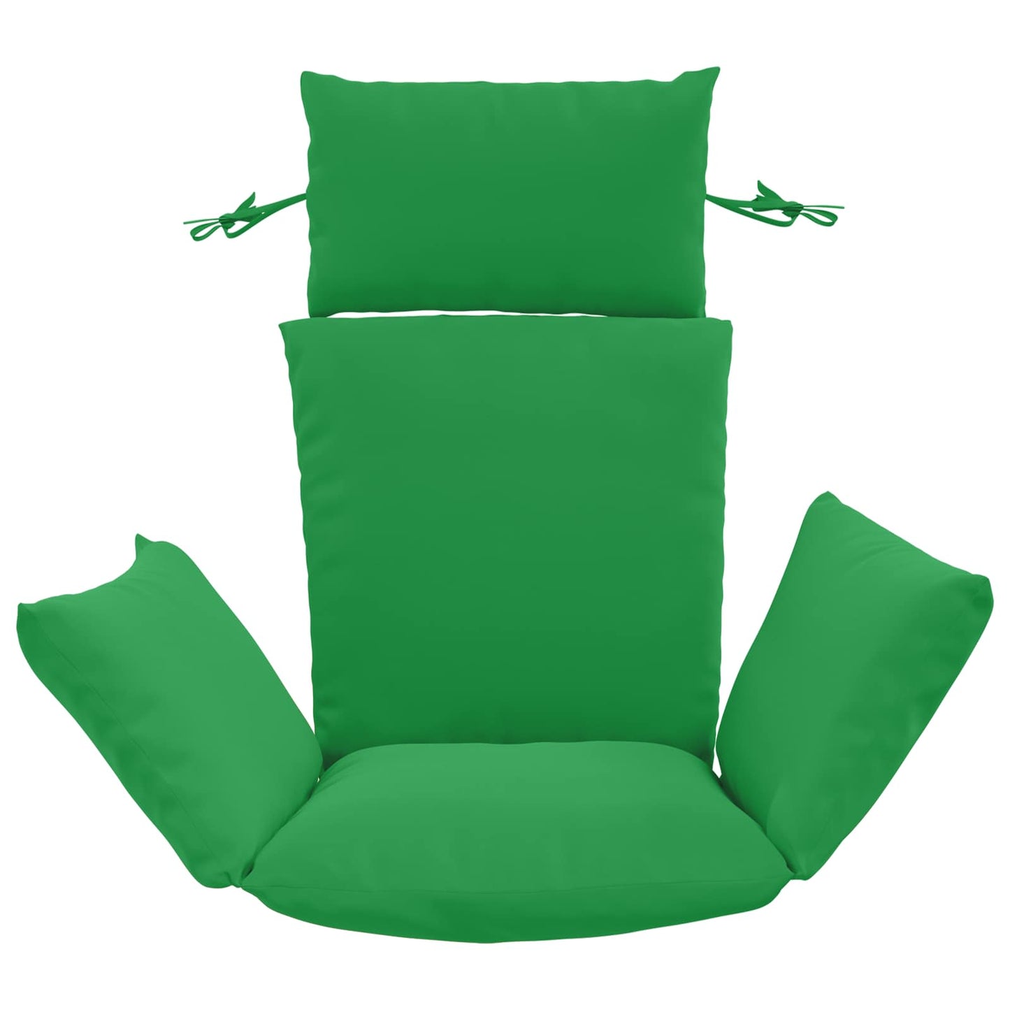 vidaXL Κάθισμα Adirondack PUTTEN 100% Πολυεστέρας Πράσινο