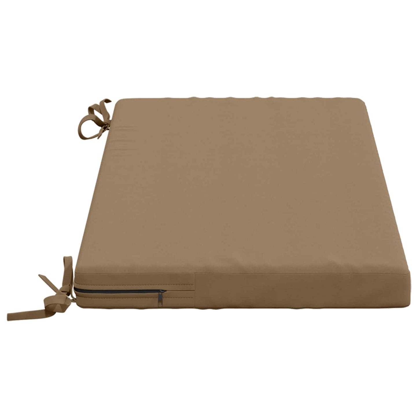 vidaXL Μαξιλάρι πάγκου SOEST 100% Πολυεστέρας Taupe 80 x 40 x 5 εκ
