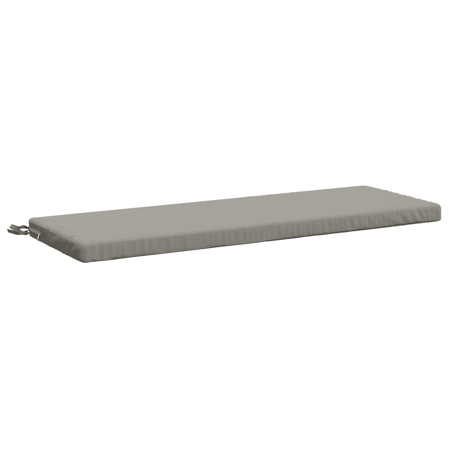vidaXL Μαξιλάρι πάγκου SOEST 100% Πολυεστέρας Γκρι 100 x 40 x 5 εκ