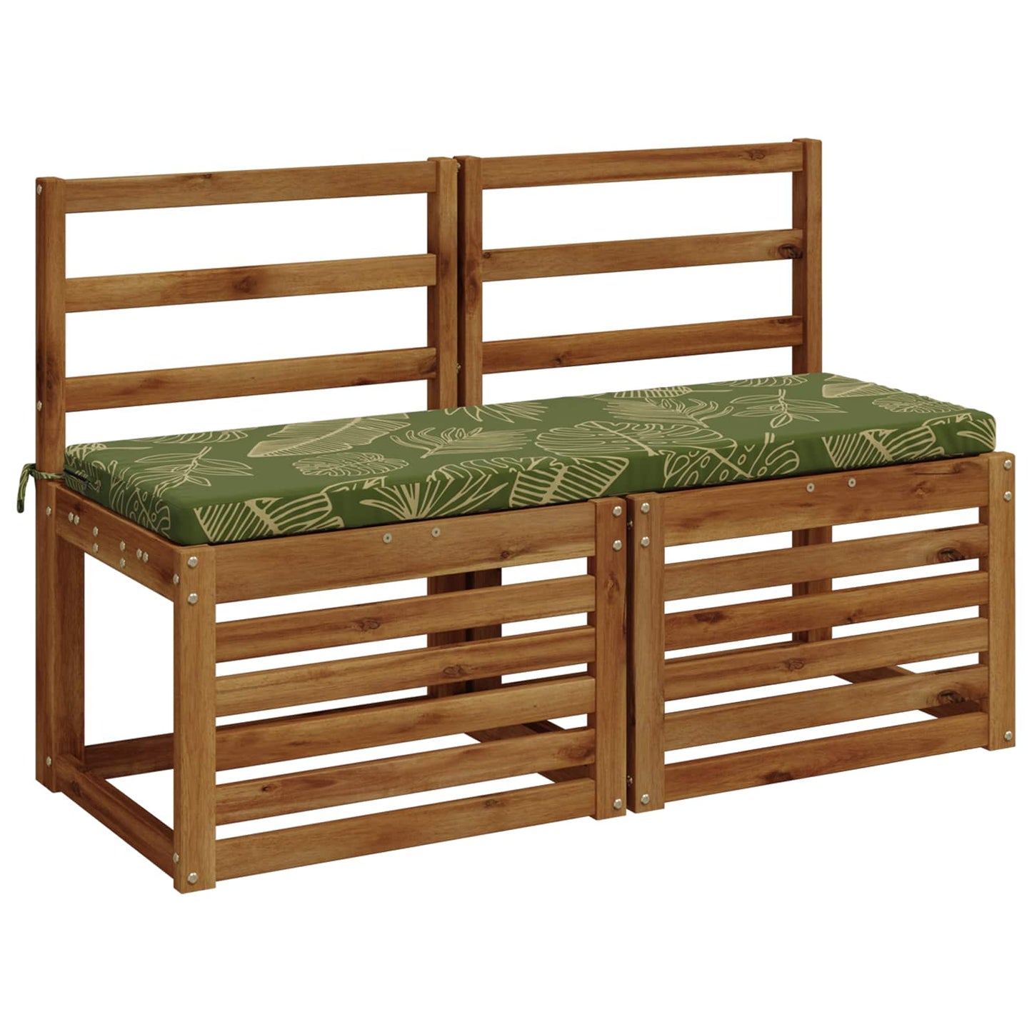 vidaXL Μαξιλάρια Πάγκου 2 Τεμαχίων SOEST 100% Πολυεστέρας