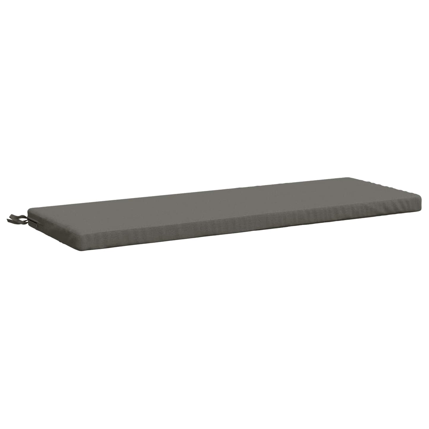 vidaXL Μαξιλάρι πάγκου SOEST 100% Πολυεστέρας Γκρι 120 x 40 x 5 εκ.