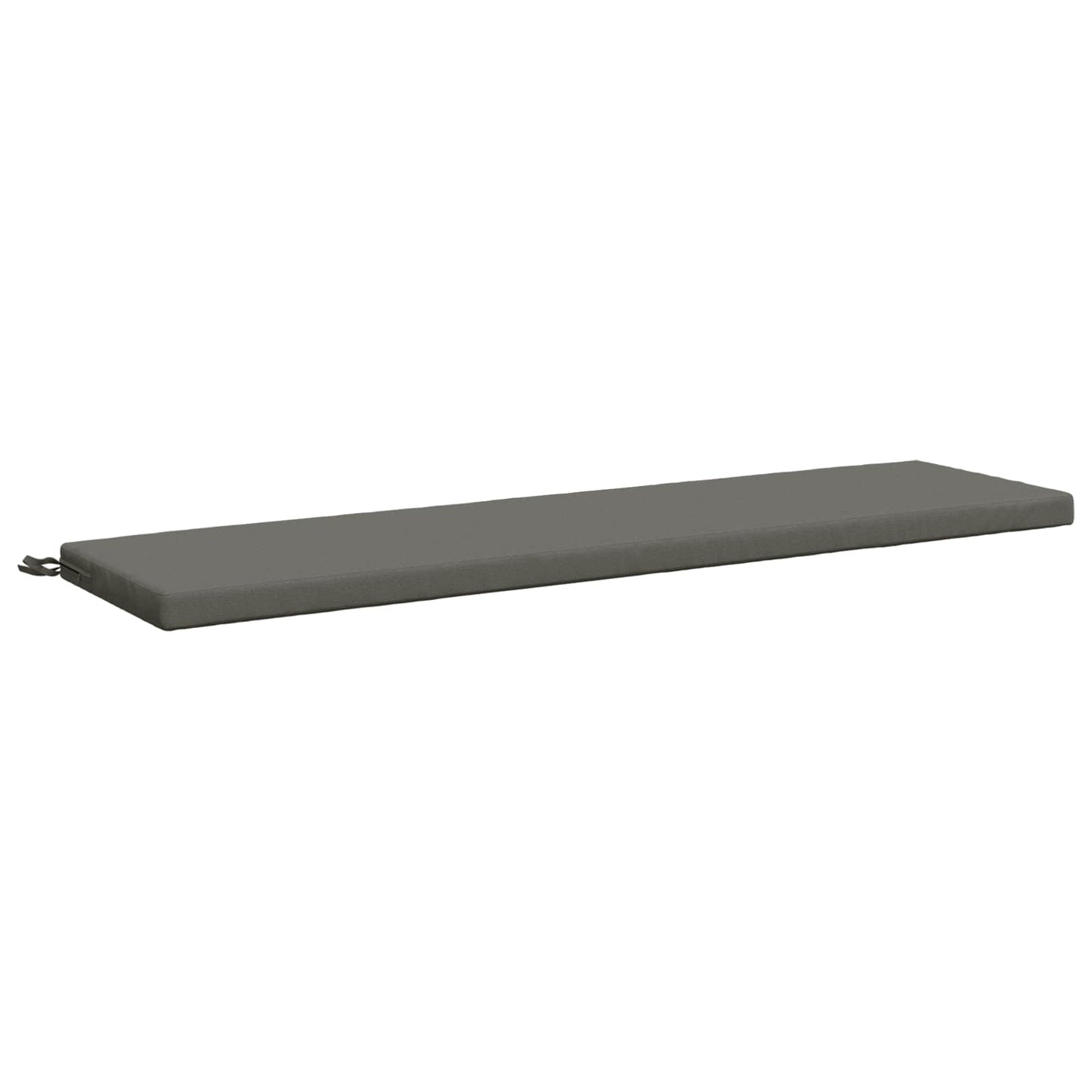 vidaXL Μαξιλάρι πάγκου SOEST 100% Πολυεστέρας Γκρι 160 x 40 x 5 εκ.