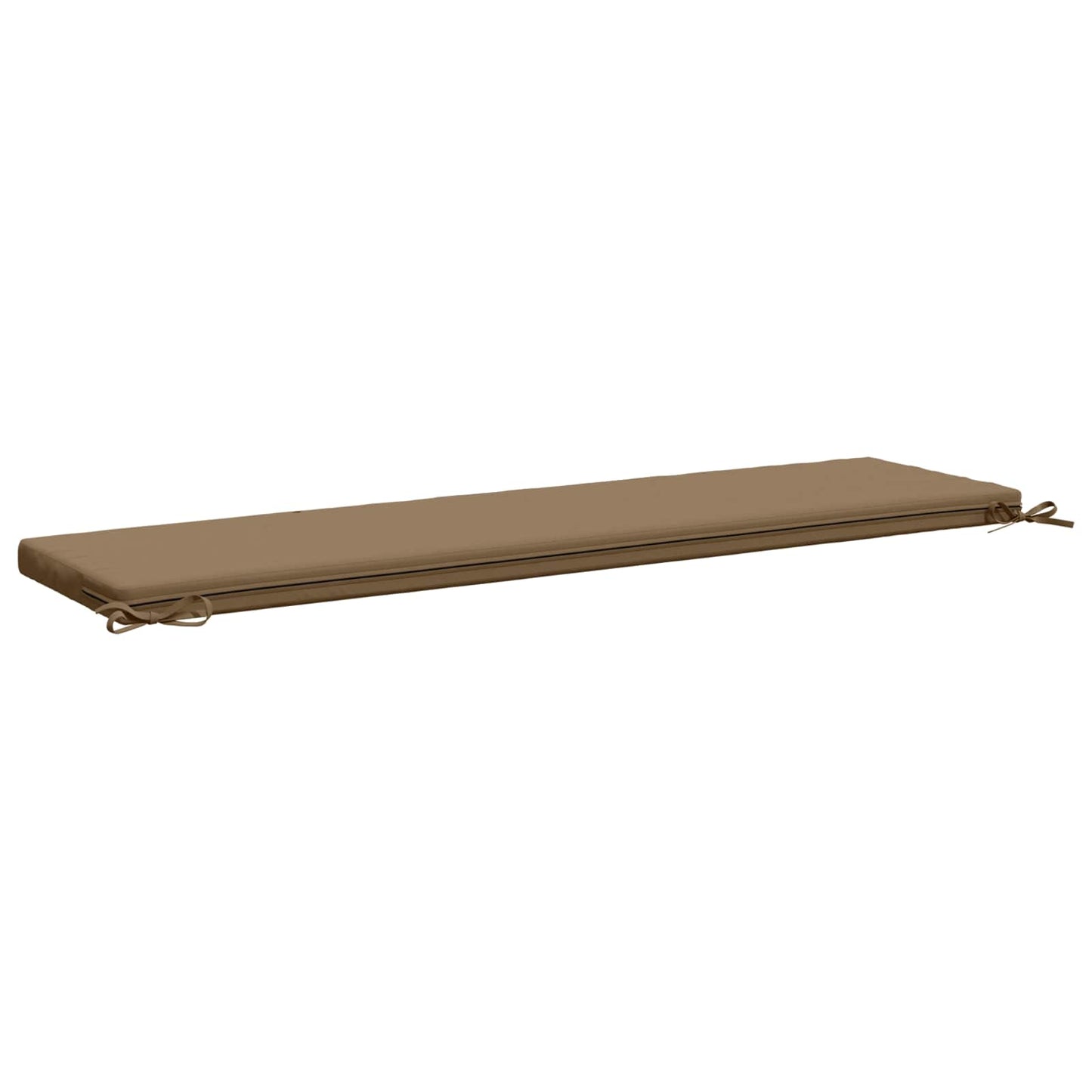 vidaXL Μαξιλάρι πάγκου SOEST 100% Πολυεστέρας Taupe 160 x 40 x 5 εκ.