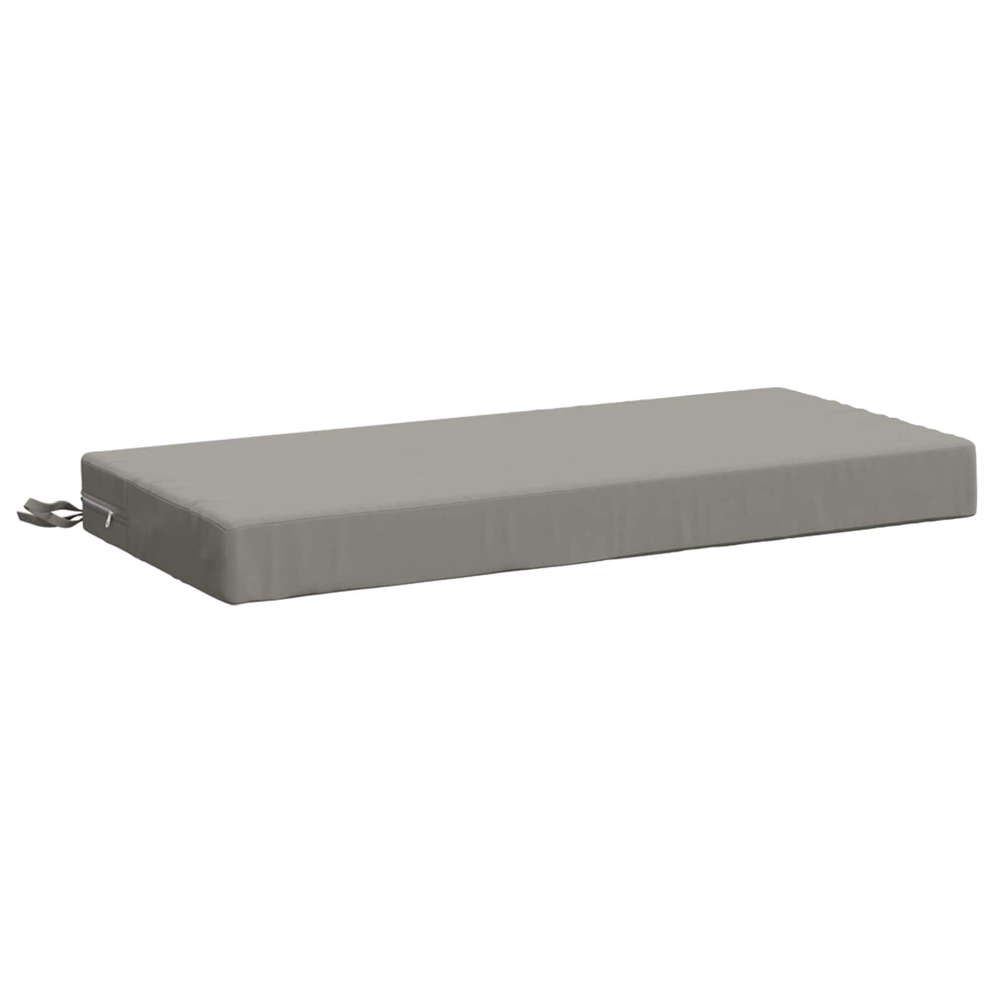 vidaXL Μαξιλάρι πάγκου SOEST 100% Πολυεστέρας Γκρι 80 x 40 x 8 cm