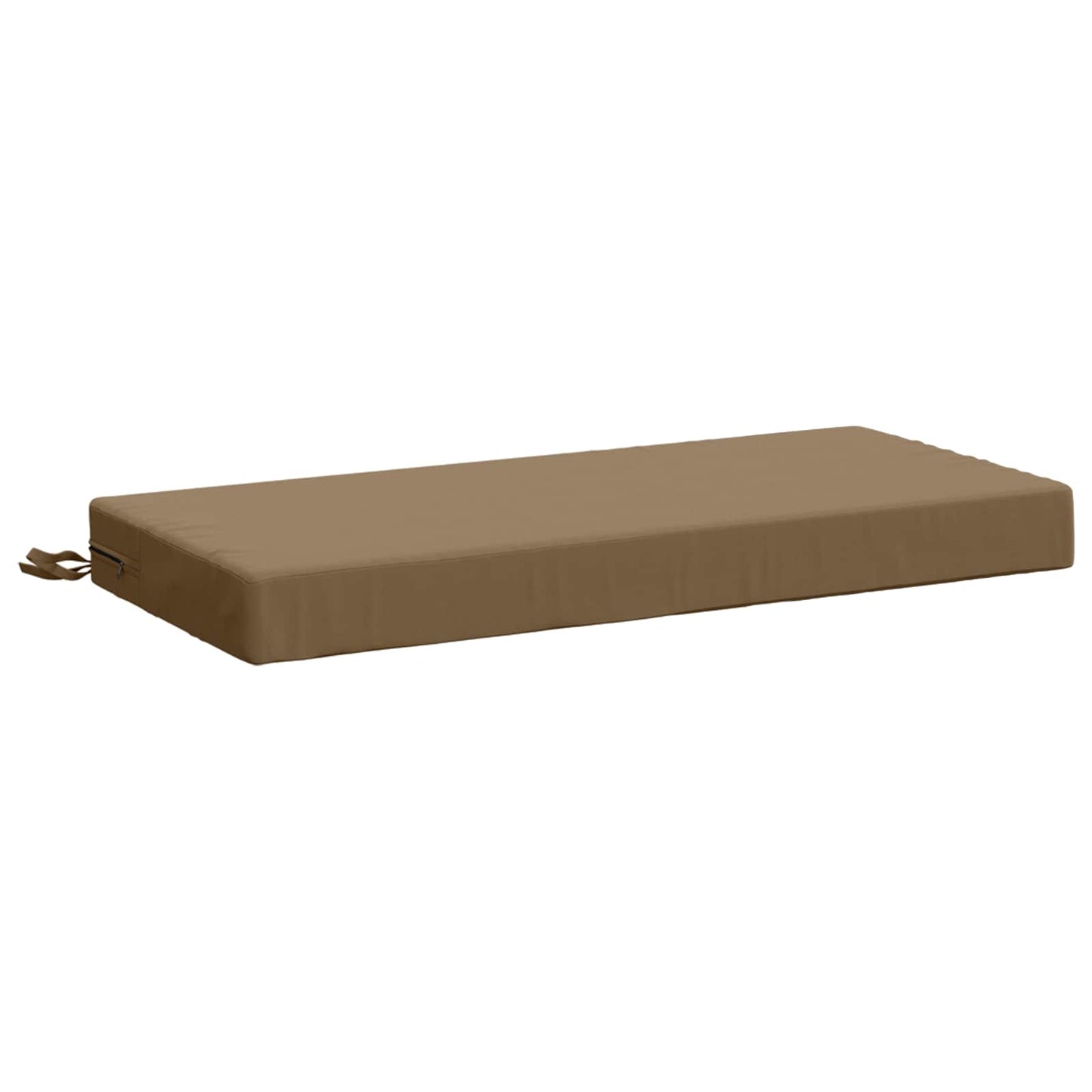 vidaXL Μαξιλάρι πάγκου SOEST 100% Πολυεστέρας Taupe 80 x 40 x 8 cm