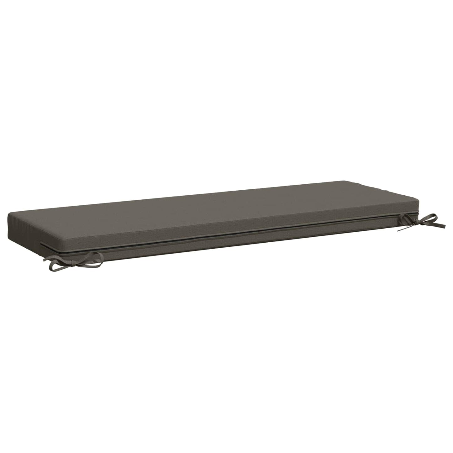 vidaXL Μαξιλάρια Πάγκου 2 Τεμαχίων SOEST 100% Πολυεστέρας Γκρι